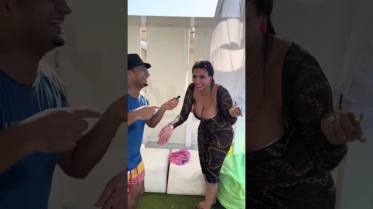 حوريه بتتكثف قابلتها في الساحل الشرير هو ليه شرير تصوروا قالت ايه😂😂😂😂#المذيع_الفرفوش