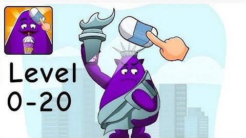 Grimace Monster dop delete one part level 0-20 walkthrough solution