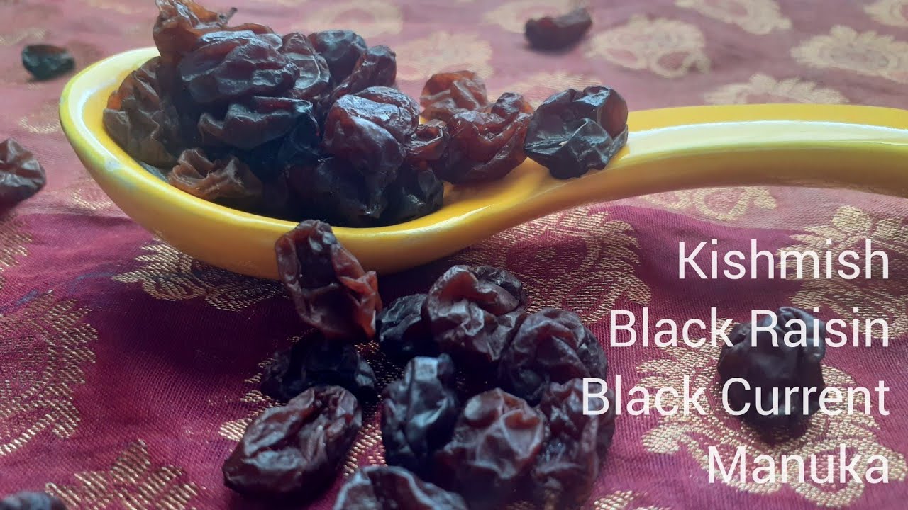 How to make raisins, kishmish black current manuka YouTube