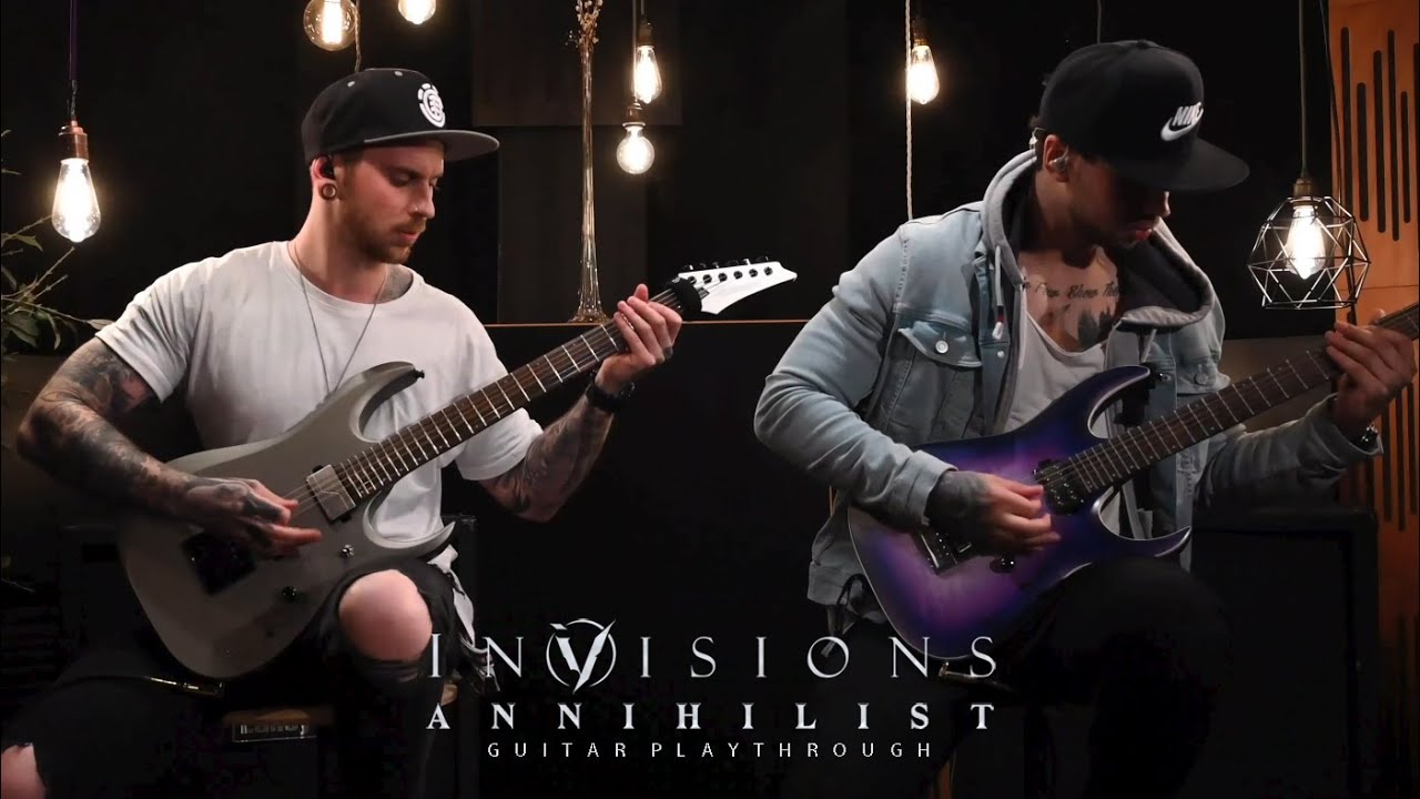 InVisions - Annihilist (Guitar Playthrough)