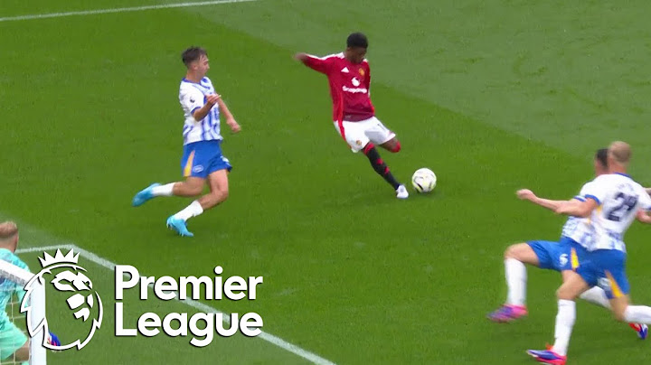 Amad Diallo nets Man United's equalizer against Brighton | Premier League | NBC Sports