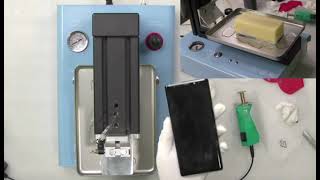 B68 Edge Glass UV Curing Machine White Film UV Curing Lamp Tool Samsung Frame Separate Pretreatment