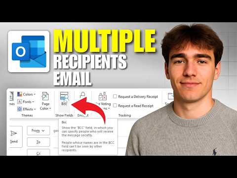 How To Send Email To Multiple Recipients Individually In Microsoft Outlook (Tutorial 2026)