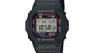 Настройка часов CASIO G-SHOCK GW-M5610U. Часть2