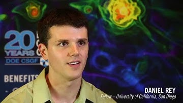 UCSD’s Daniel Rey on the DOE CSGF’s Program of Study and on Biophysics