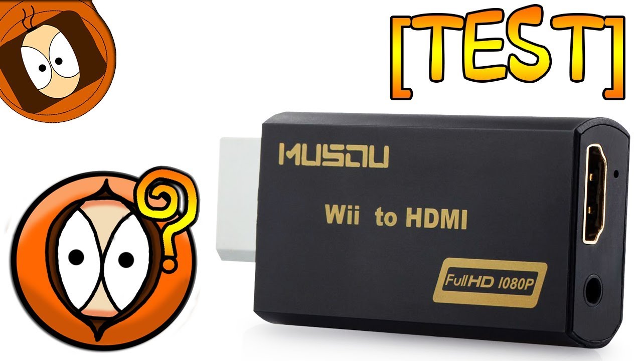 TEST] ADAPTATEUR WII VERS HDMI ! - YouTube