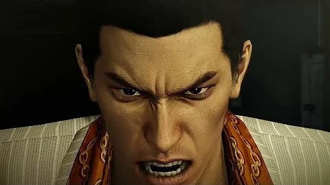 Kiryu Punches Kuze Scene!