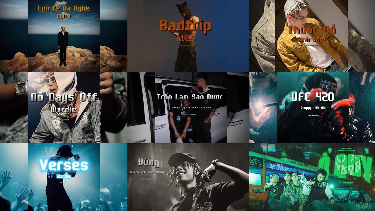 PLAYLIST VETMIX #2 - MCK, Wxrdie, Log G, Obito, Bình Gold, Dangrangto, Yellososa,.(Prod. byLongtime)