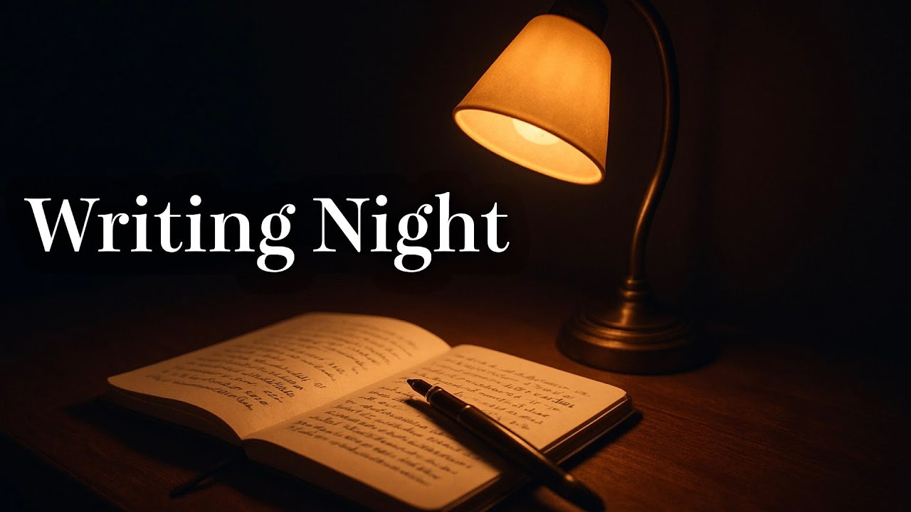 深夜の執筆BGM – 思考に集中するLo-fi（1時間）