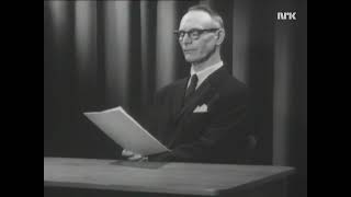 Møte med Jan-Magnus Bruheim I del 3 Ragnvald Skrede om Ord gjennom larm (1954)