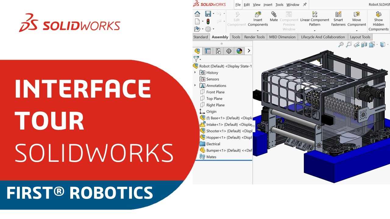 Solidworks Integrated Design Tour the SOLIDWORKS Design Interface - YouTube
