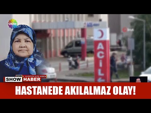 Hastanede akılalmaz olay!