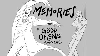 memories drift in and out of my mind | GOOD OMENS ANIMATIC