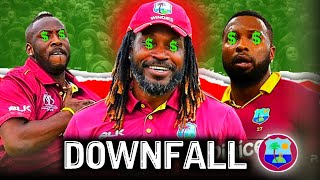 DOWNFALL OF WEST INDIES CRICKET TEAM💹〽️