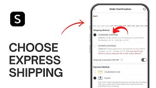 How to Choose Express Shipping on Shein
