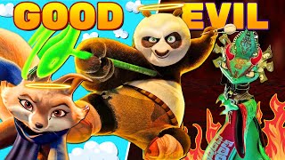 Kung Fu Panda 4 Characters: Good to Evil