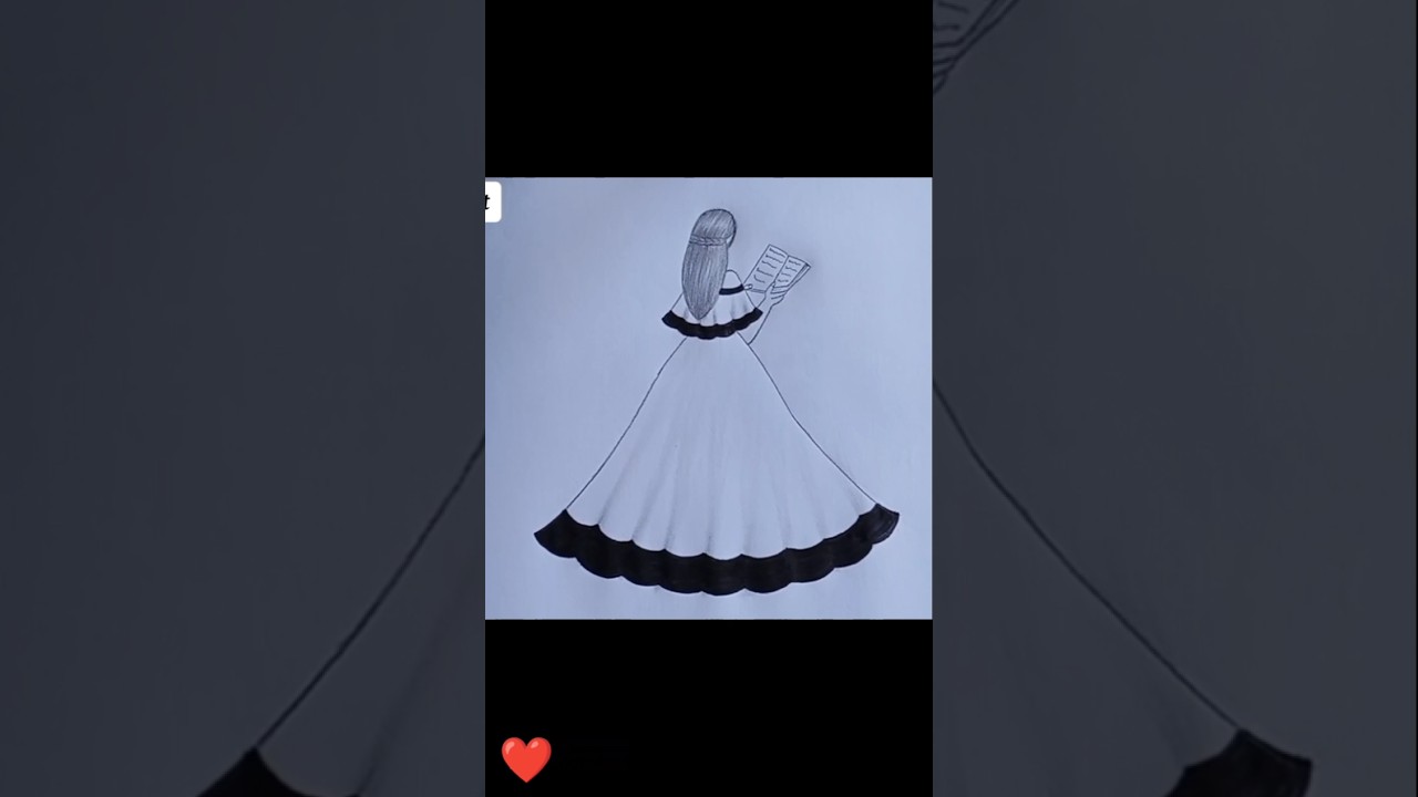 how to draw a Girl reading book easy  || girl reading book drawing #drawing #art #newsong #love
