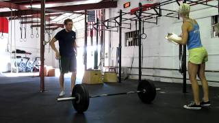 CrossFit NOLA Member Eric McDonald does Sectionals 11.6