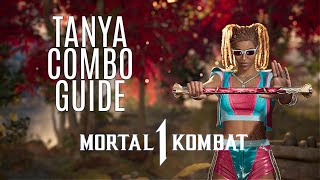 How To Play Tanya | Mortal Kombat 1 Tanya Combo Guide (With Frost, Goro, & Sonya)