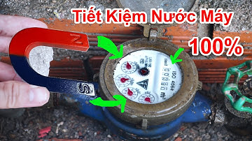 Cách Xài Nước Máy Rất Nhiều , Nhưng Trả Tiền Lại Rất Ít / Cách Làm Cho Đồng Hồ Nước Chạy Chậm Lại
