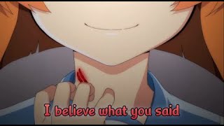 『Lyrics AMV』 Higurashi no Naku Koro ni Gou OP Full 【I believe what you said - Asaka】 ft @Goodlight1