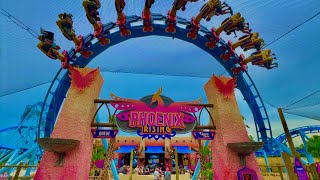 Phoenix Rising Off Ride Footage - Busch Gardens Tampa Media Day