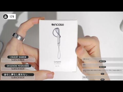 【生放送】AirPods Pro 2の純正ストラップが届いたから生開封レビュー！【質問回答】