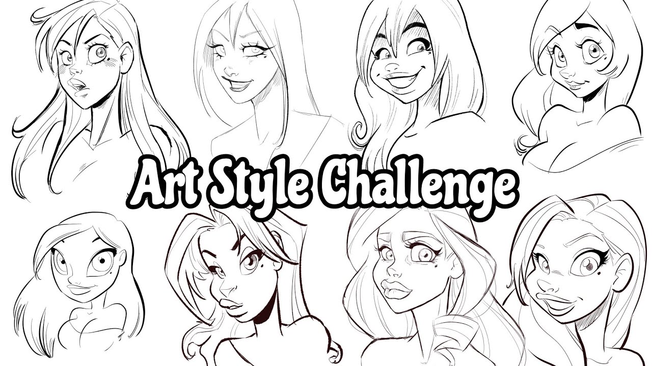 Нарисуй в своем стиле челлендж