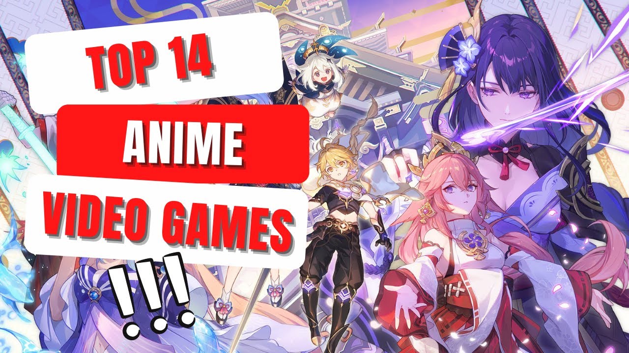 Top 14 Best Anime Video Games YouTube