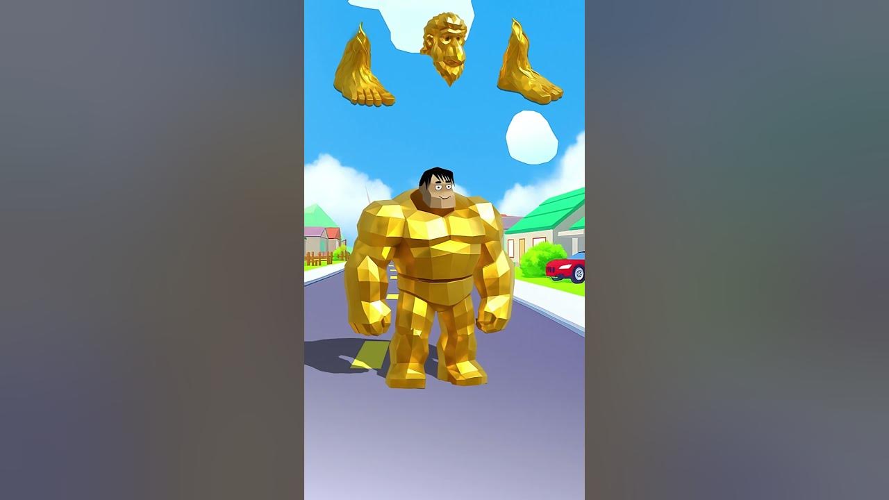 Giga Jack menjadi Brr Brr Golden Patapim | Dude Theft Wars | BRAINROT ANOMAL