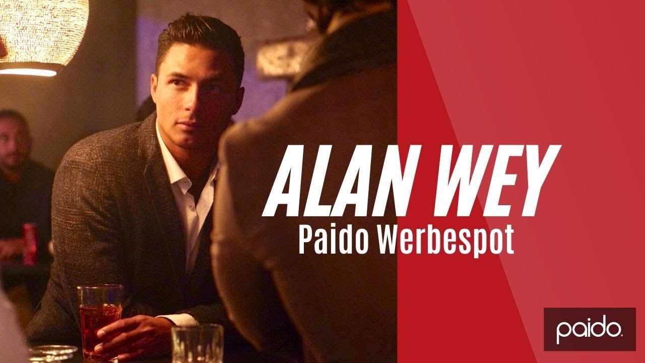 Paido Werbespot  mit Alan Wey ( Bachelor Schweiz)