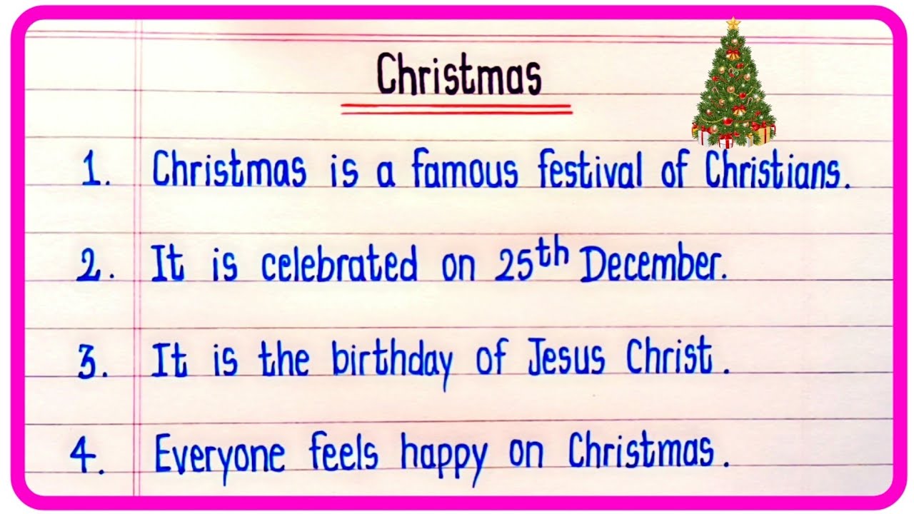 Christmas 10 Lines In English Essay On Christmas Festival Christmas christmas-10-lines-in-english-essay-on-christmas-festival-christmas
