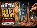 The Impossible Engineering of the Burj Khalifa: Defying Desert Superwinds — Rebuilt in Clay