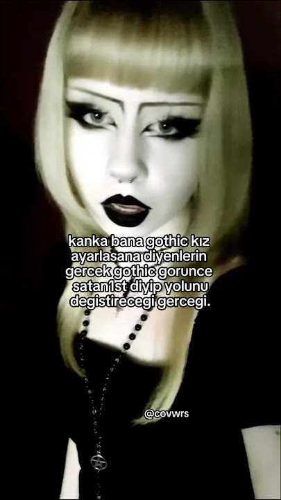 vro bana surdan 1.60 gotik kız #goth #metal #remix #fyp #keşfet #punk #viral