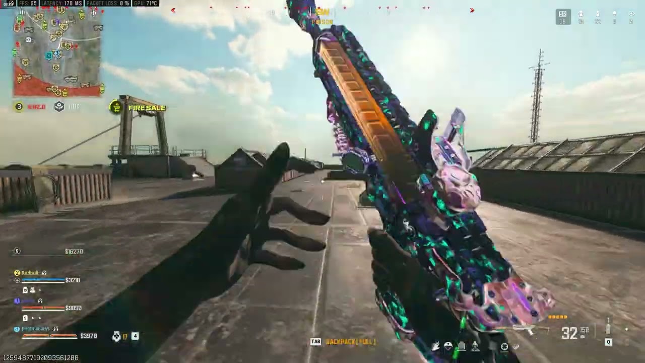 I7-3770 with Rx 580 2048sp 16gb ram COD Warzone