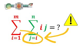 How to Solve Double Summation Questions with Dependent Indices