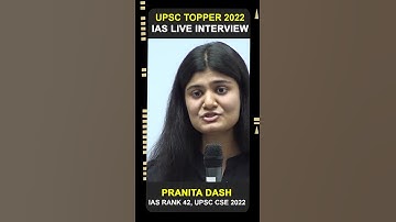 Pranita Dash IAS Rank 42 | Strategy Session with Classroom Students | UPSC CSE 2022 Topper | #shorts