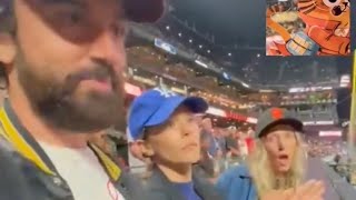 Elizabeth Olsen and Robbie Arnett - Dodgers