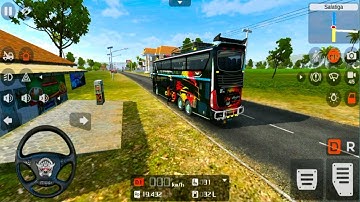 Bus Simulator Indonesia | BUSSID Mod Coach Bus Game Marcopolo | Android Gameplay