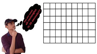 Can you count all the rectangles here??||Fun with permutations-Combinations