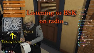 Rhodes listening on BSK radio leaking info about CG l NoPixel GTA V Roleplay