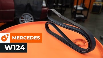 Hoe een multiriem vervangen op een MERCEDES W124 [HANDLEIDING AUTODOC]