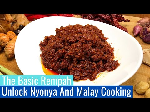 How to make Malay Rempah: Unlock Nyonya🌶 and Malay🌶 Cooking 🔥 (English Sub/中文字幕）