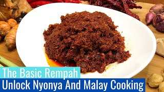 How to make Malay Rempah: Unlock Nyonya🌶 and Malay🌶 Cooking 🔥 (English Sub/中文字幕）