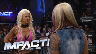 (HD) TNA iMPACT!: May 8, 2015 - Angelina Love & Velvet Sky Segment + Brawl