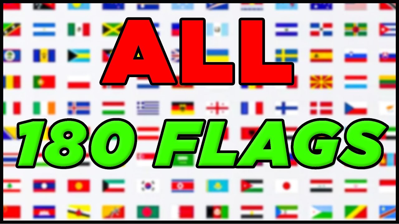 FIND the FLAGS How to get ALL 180 Flags and Badges Roblox - YouTube