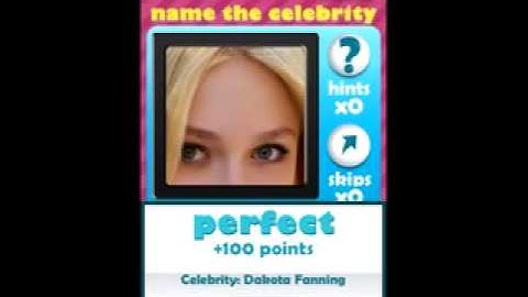 Quizcraze celebrities game answers level 7