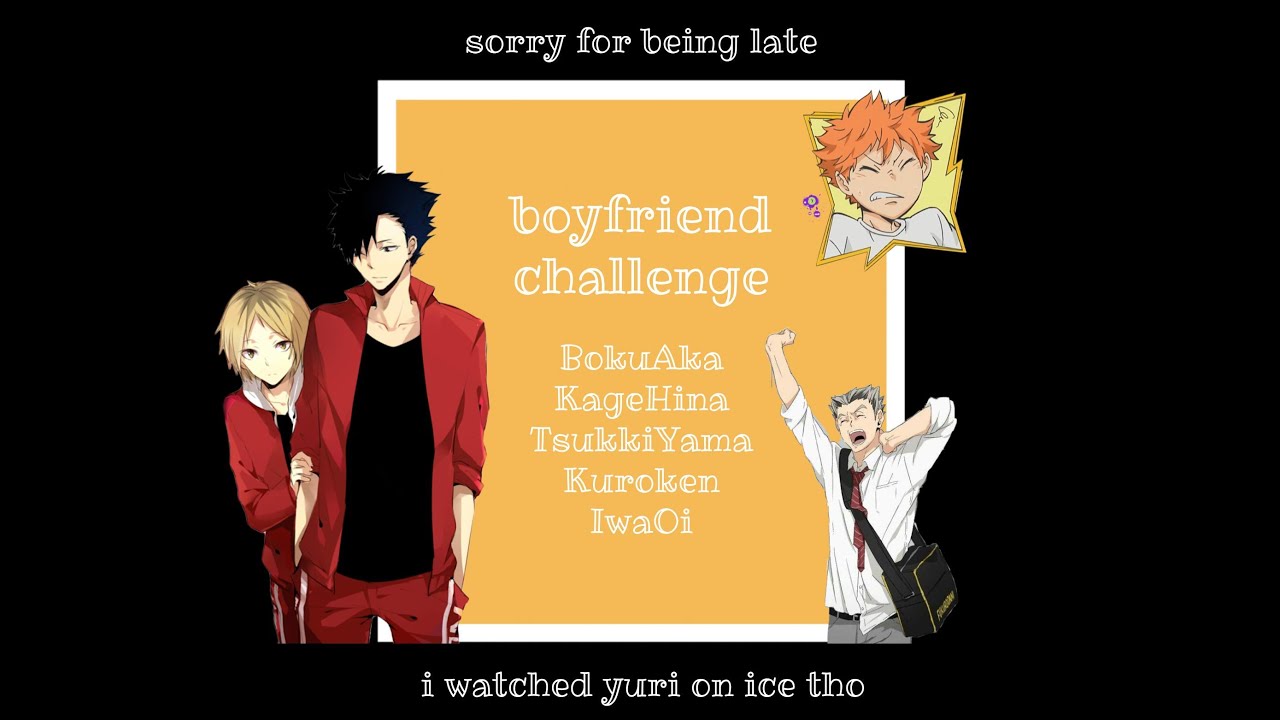 sleeping on the couch | haikyuu texts boyfriend challenge (lotsss of tsundere fluff)