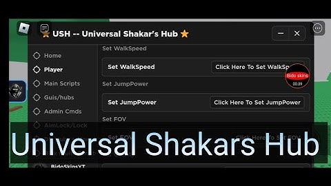 New Script Universal Shakars Hub Arceus X/Delta X/Fluxus Android 2023