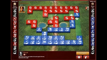 Stratego game and notes [Nortrom vs. 01AAAAF]